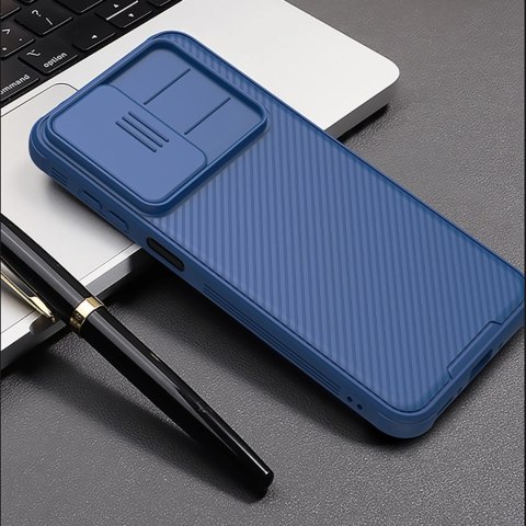 Etui Nillkin CamShield Pro na Samsung Galaxy A26 5G - niebieskie Etui Nillkin CamShield Pro na Samsung Galaxy A26 5G - niebieskie