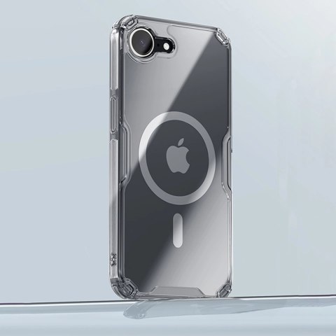 Etui Nillkin Nature Pro Magnetic na iPhone 16e - przezroczyste Etui Nillkin Nature Pro Magnetic na iPhone 16e - przezroczyste