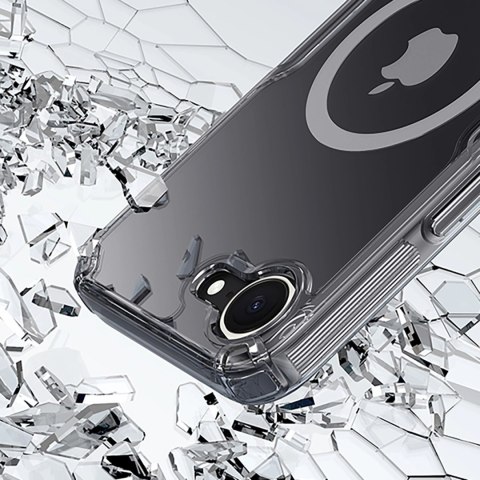 Etui Nillkin Nature Pro Magnetic na iPhone 16e - przezroczyste Etui Nillkin Nature Pro Magnetic na iPhone 16e - przezroczyste