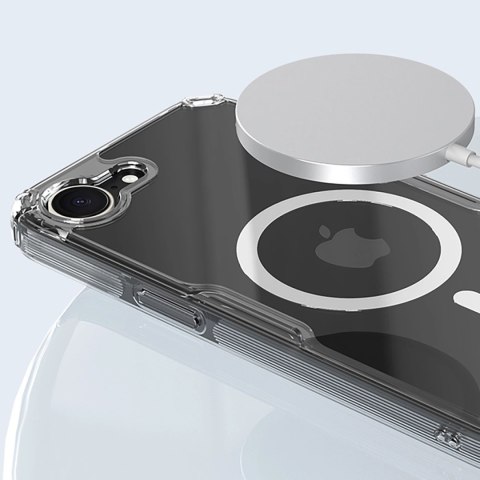 Etui Nillkin Nature Pro Magnetic na iPhone 16e - przezroczyste Etui Nillkin Nature Pro Magnetic na iPhone 16e - przezroczyste