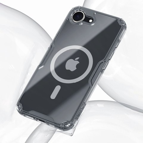 Etui Nillkin Nature Pro Magnetic na iPhone 16e - przezroczyste Etui Nillkin Nature Pro Magnetic na iPhone 16e - przezroczyste