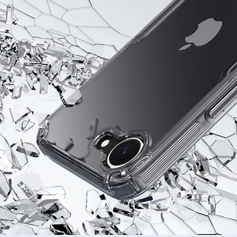 Etui Nillkin Nature Pro na iPhone 16e - przezroczyste Etui Nillkin Nature Pro na iPhone 16e - przezroczyste