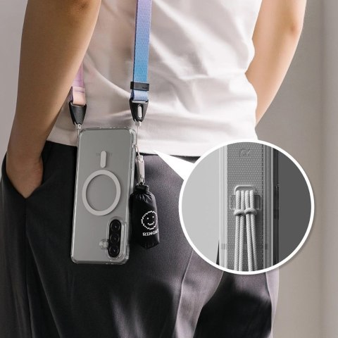 Etui Ringke Fusion Magnetic MagSafe na Samsung Galaxy A36 / A56 5G - przezroczyste Etui Ringke Fusion Magnetic MagSafe na Samsung Galaxy A36 / A56 5G - przezroczyste