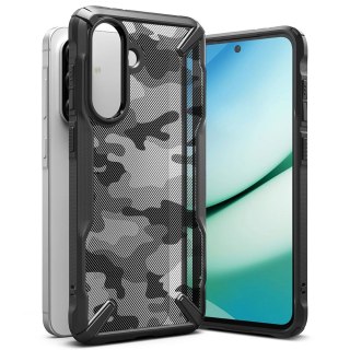 Etui Ringke Fusion X na Samsung Galaxy A36 / A56 5G - czarne moro