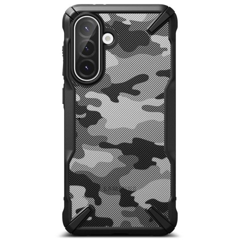 Etui Ringke Fusion X na Samsung Galaxy A36 / A56 5G - czarne moro Etui Ringke Fusion X na Samsung Galaxy A36 / A56 5G - czarne moro