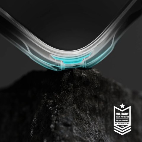 Etui Ringke Fusion X na Samsung Galaxy A36 / A56 5G - czarne moro Etui Ringke Fusion X na Samsung Galaxy A36 / A56 5G - czarne moro