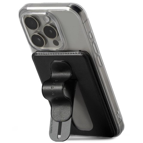 Etui Ringke Wallet Slide Grip MagSafe - czarne Etui Ringke Wallet Slide Grip MagSafe - czarne