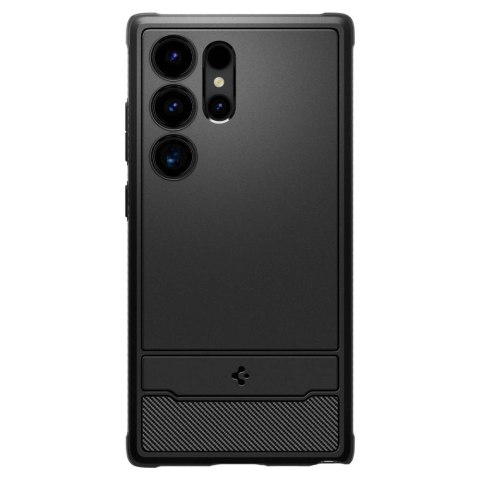 Etui Spigen Rugged Armor na Samsung Galaxy S24 Ultra - czarny mat Etui Spigen Rugged Armor na Samsung Galaxy S24 Ultra - czarny mat