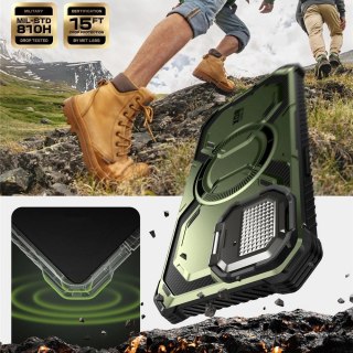 Etui Supcase IBLSN Armorbox Mag MagSafe na iPhone 16e - oliwkowe