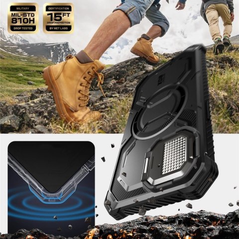 Etui Supcase IBLSN Armorbox Mag na iPhone 16e - czarne Etui Supcase IBLSN Armorbox Mag na iPhone 16e - czarne