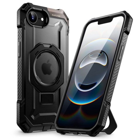 Etui Supcase UB Grip Mag MagSafe na iPhone 16e -czarne Etui Supcase UB Grip Mag MagSafe na iPhone 16e -czarne