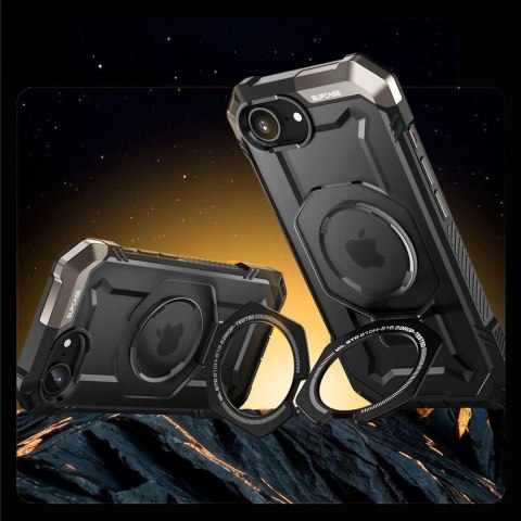 Etui Supcase UB Grip Mag MagSafe na iPhone 16e -czarne Etui Supcase UB Grip Mag MagSafe na iPhone 16e -czarne