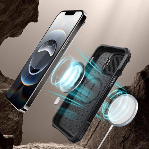 Etui Supcase UB XT Mag MagSafe na iPhone 16e - czarne Etui Supcase UB XT Mag MagSafe na iPhone 16e - czarne