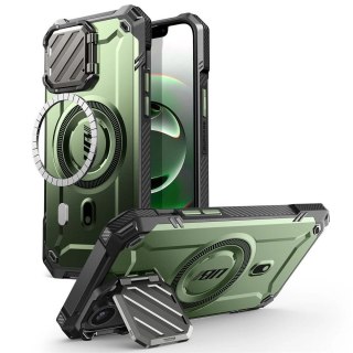 Etui Supcase UB XT Mag MagSafe na iPhone 16e - oliwkowe