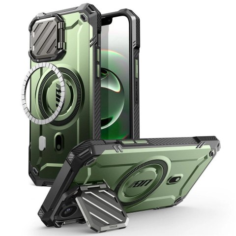 Etui Supcase UB XT Mag MagSafe na iPhone 16e - oliwkowe Etui Supcase UB XT Mag MagSafe na iPhone 16e - oliwkowe