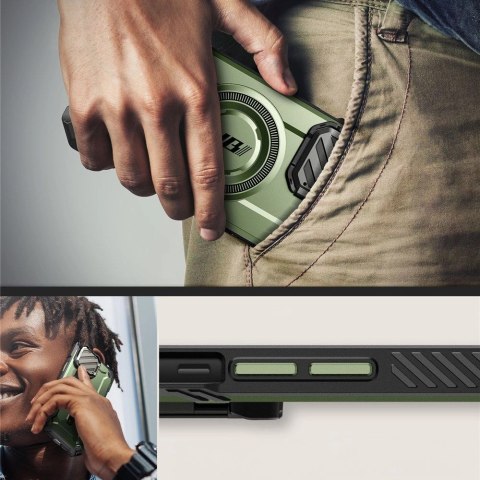 Etui Supcase UB XT Mag MagSafe na iPhone 16e - oliwkowe Etui Supcase UB XT Mag MagSafe na iPhone 16e - oliwkowe