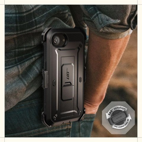 Etui Supcase Unicorn Beetle Pro na iPhone 16e - czarne Etui Supcase Unicorn Beetle Pro na iPhone 16e - czarne