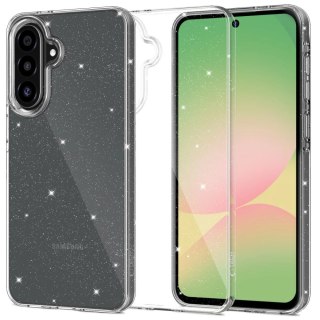 Etui Tech-Protect FlexAir na Samsung Galaxy A36 5G - przezroczysto-brokatowe