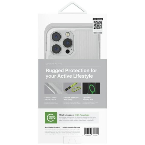 Etui UNIQ Combat Active Magclick Charging na iPhone 16 Pro Max - białe Etui UNIQ Combat Active Magclick Charging na iPhone 16 Pro Max - białe