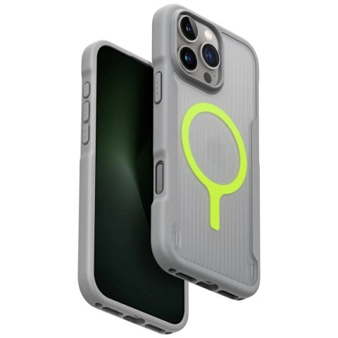 Etui UNIQ Combat Active Magclick Charging na iPhone 16 Pro Max - szare Etui UNIQ Combat Active Magclick Charging na iPhone 16 Pro Max - szare