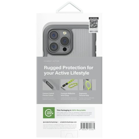 Etui UNIQ Combat Active Magclick Charging na iPhone 16 Pro Max - szare Etui UNIQ Combat Active Magclick Charging na iPhone 16 Pro Max - szare