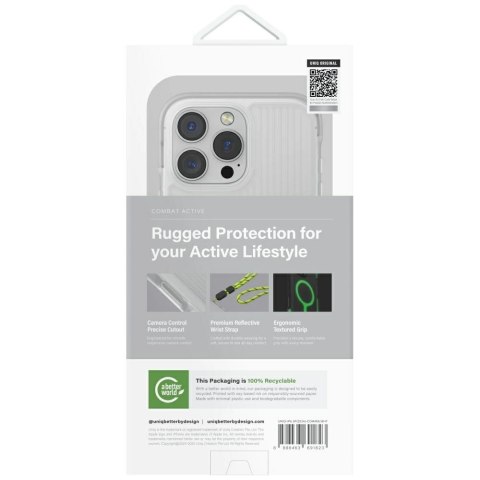 Etui UNIQ Combat Active Magclick Charging na iPhone 16 Pro - białe Etui UNIQ Combat Active Magclick Charging na iPhone 16 Pro - białe
