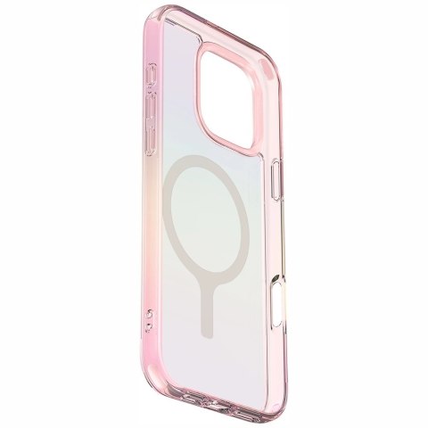 Etui UNIQ Iridescia Magclick Charging na iPhone 16 Pro - różowy Etui UNIQ Iridescia Magclick Charging na iPhone 16 Pro - różowy