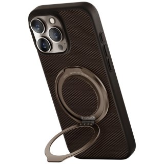 Etui UNIQ Keva Air Magclick Charging GripFit na iPhone 16 Pro Max - brązowe