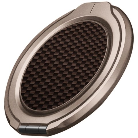 Etui UNIQ Keva Air Magclick Charging GripFit na iPhone 16 Pro - brązowe