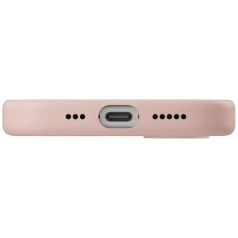 Etui UNIQ Lino Magclick Charging na iPhone 16e - różowe Etui UNIQ Lino Magclick Charging na iPhone 16e - różowe