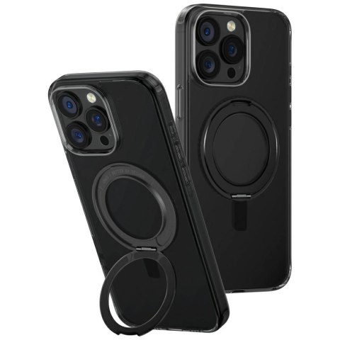 Etui UNIQ Swivix 360 Rotating Kickstand na iPhone 16 Pro Max - czarne Etui UNIQ Swivix 360 Rotating Kickstand na iPhone 16 Pro Max - czarne