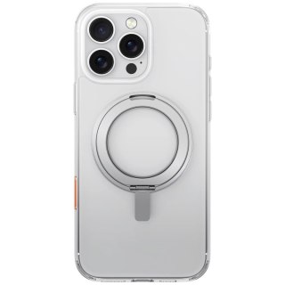 Etui UNIQ Swivix 360 Rotating Kickstand na iPhone 16 Pro Max - przezroczyste
