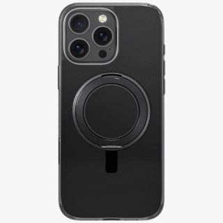 Etui UNIQ Swivix 360 Rotating Kickstand na iPhone 16 Pro - czarne