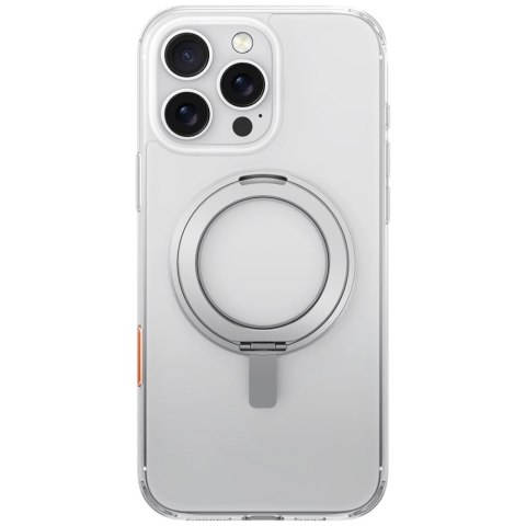 Etui UNIQ Swivix 360 Rotating Kickstand na iPhone 16 Pro - przezroczyste Etui UNIQ Swivix 360 Rotating Kickstand na iPhone 16 Pro - przezroczyste