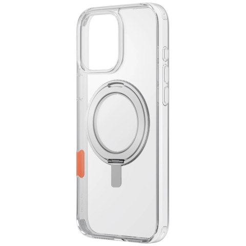 Etui UNIQ Swivix 360 Rotating Kickstand na iPhone 16 Pro - przezroczyste Etui UNIQ Swivix 360 Rotating Kickstand na iPhone 16 Pro - przezroczyste