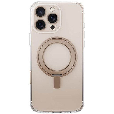 Etui UNIQ Swivix 360 Rotating Kickstand na iPhone 16 - złote Etui UNIQ Swivix 360 Rotating Kickstand na iPhone 16 - złote