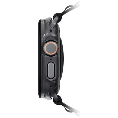 Etui ze szkłem hartowanym UNIQ Voute na Apple Watch Ultra 49 mm - czarne Etui ze szkłem hartowanym UNIQ Voute na Apple Watch Ultra 49 mm - czarne
