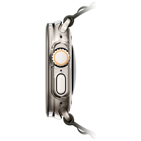 Etui ze szkłem hartowanym UNIQ Voute na Apple Watch Ultra 49 mm - srebrne
