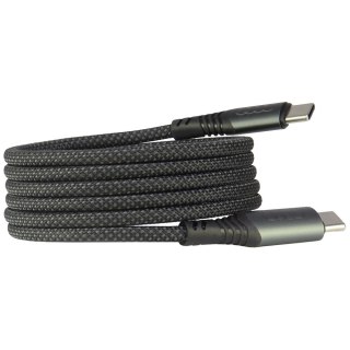 Kabel USB-C / USB-C Audi 2.0 20V 3A 60W - czarny