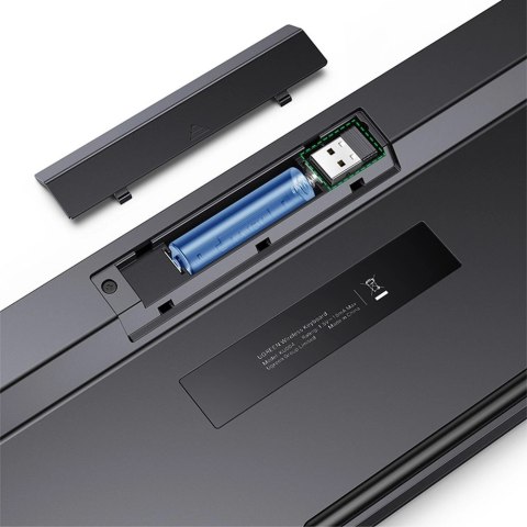 Klawiatura Ugreen KU004 90250 bezprzewodowa 2.4GHz do Windows / MacOS - czarna Klawiatura Ugreen KU004 90250 bezprzewodowa 2.4GHz do Windows / MacOS - czarna