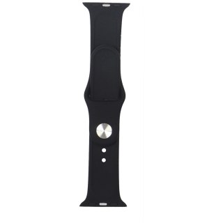 Pasek Audi Geometric Pattern Silicone Watch Strap na Apple Watch 40 / 41 / 42 mm - czarny