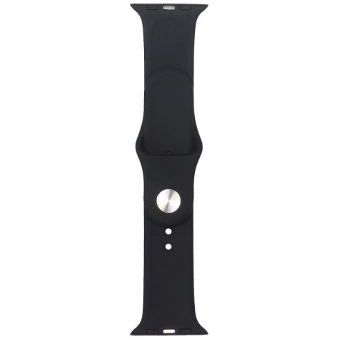 Pasek Audi Geometric Pattern Silicone Watch Strap na Apple Watch 44 / 45 / 46 / 49 mm - czarny Pasek Audi Geometric Pattern Silicone Watch Strap na Apple Watch 44 / 45 / 46 / 49 mm - czarny