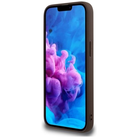 Etui Guess 4G Big Logo na iPhone 16e - brązowe Etui Guess 4G Big Logo na iPhone 16e - brązowe