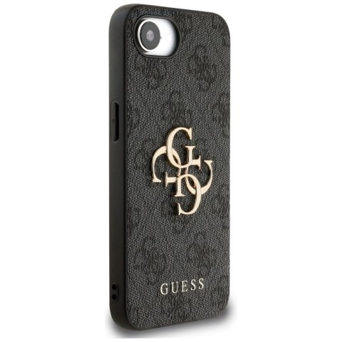 Etui Guess 4G Big Logo na iPhone 16e - czarne Etui Guess 4G Big Logo na iPhone 16e - czarne