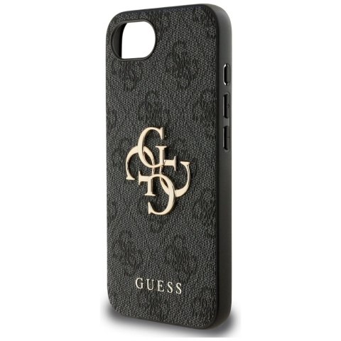 Etui Guess 4G Big Logo na iPhone 16e - czarne Etui Guess 4G Big Logo na iPhone 16e - czarne
