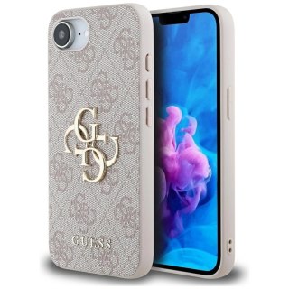 Etui Guess 4G Big Logo na iPhone 16e - różowe