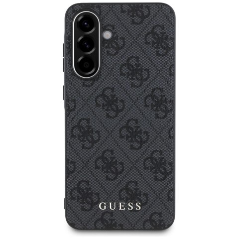 Etui Guess 4G Metal Gold Logo na Samsung Galaxy A36 - czarne