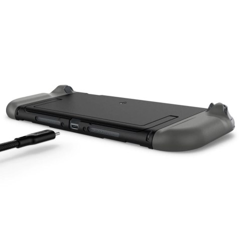 Etui Spigen Nano Pop na Nintendo Switch 2 - czarno-szary Etui Spigen Nano Pop na Nintendo Switch 2 - czarno-szary
