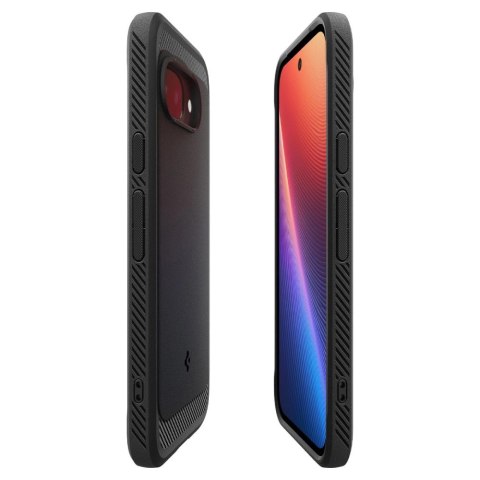 Etui Spigen Rugged Armor Mag MagSafe na Google Pixel 9A - czarny mat