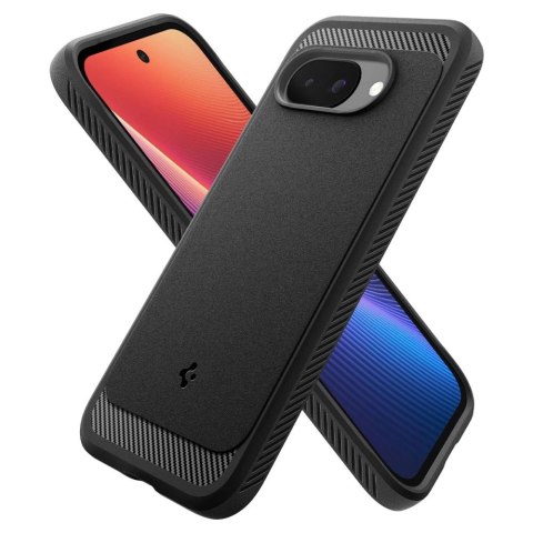Etui Spigen Rugged Armor Mag MagSafe na Google Pixel 9A - czarny mat